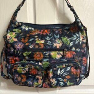 Lug-Zipliner Convertible -Navy Bloom- EUC